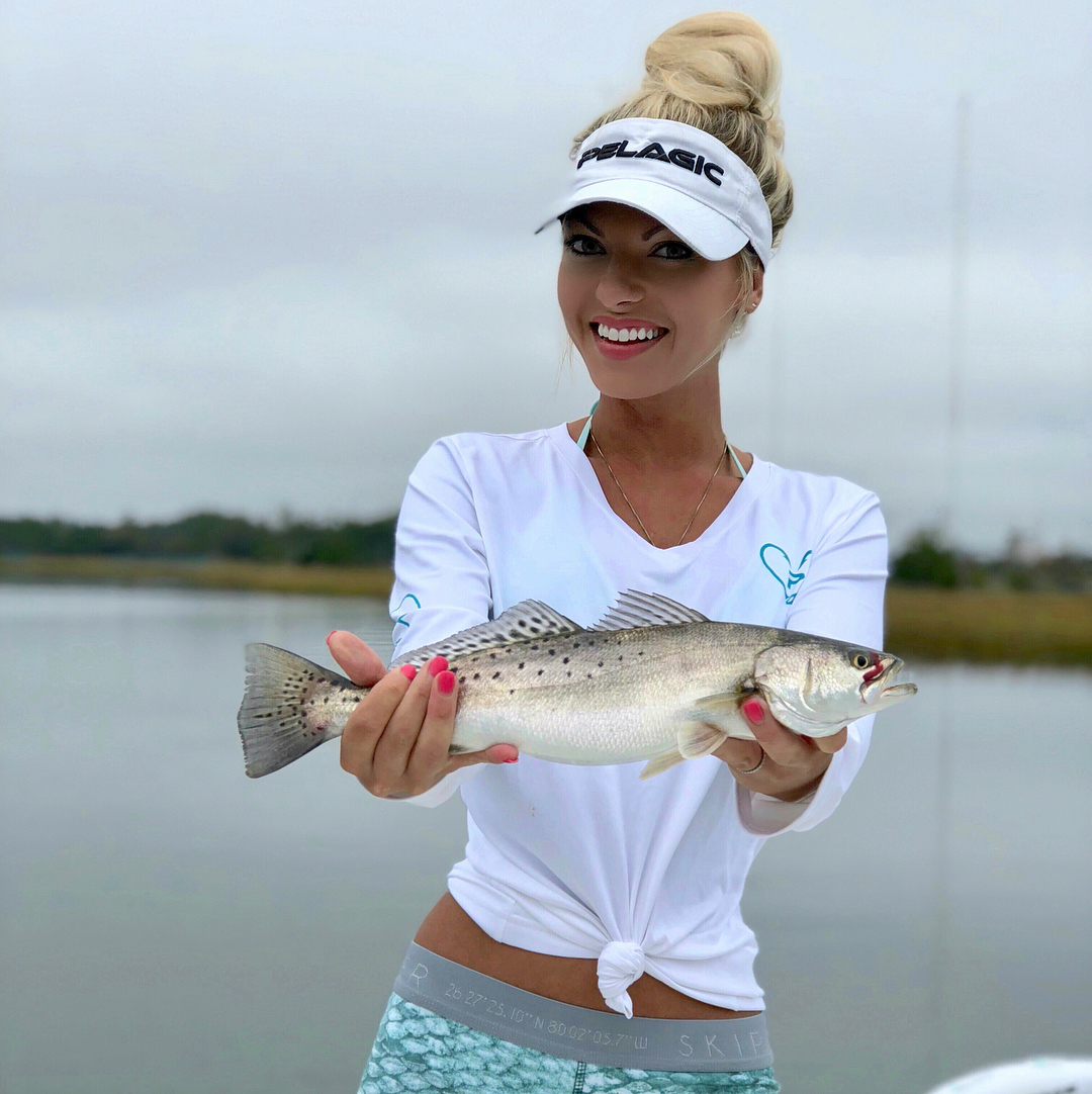 Michelle Dalton Stunning Blonde Who Adores Fishing In Bikini