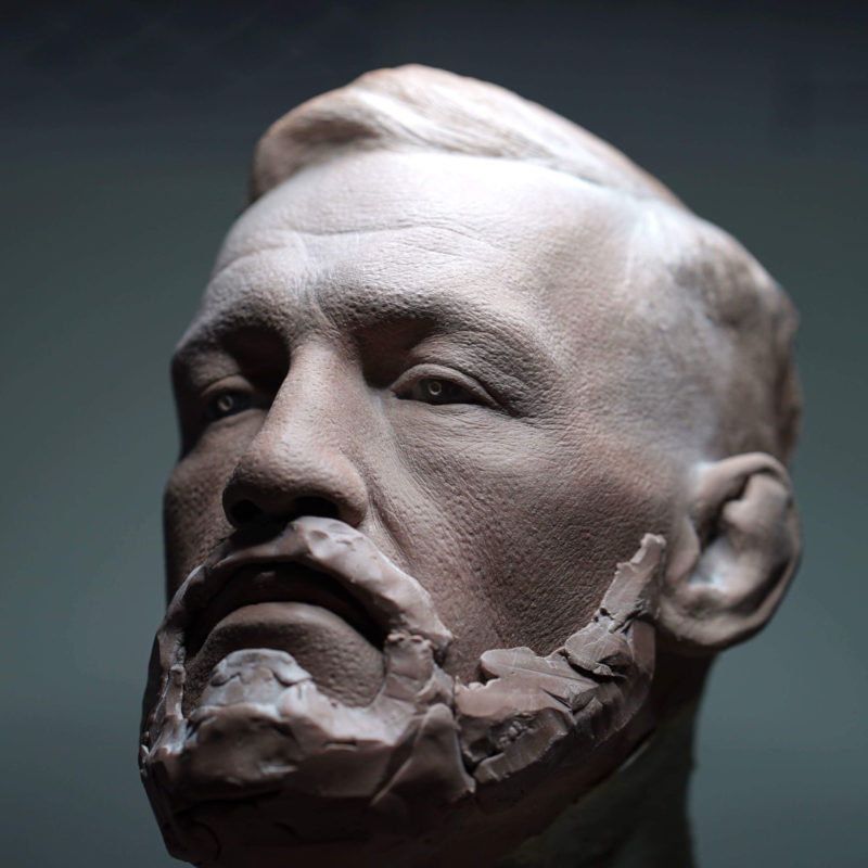 Lifelike Sculpture Of Conor Mcgregor For His Th Birthday