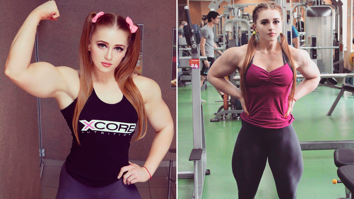 Julia Vins: The Muscle Barbie from Russia.