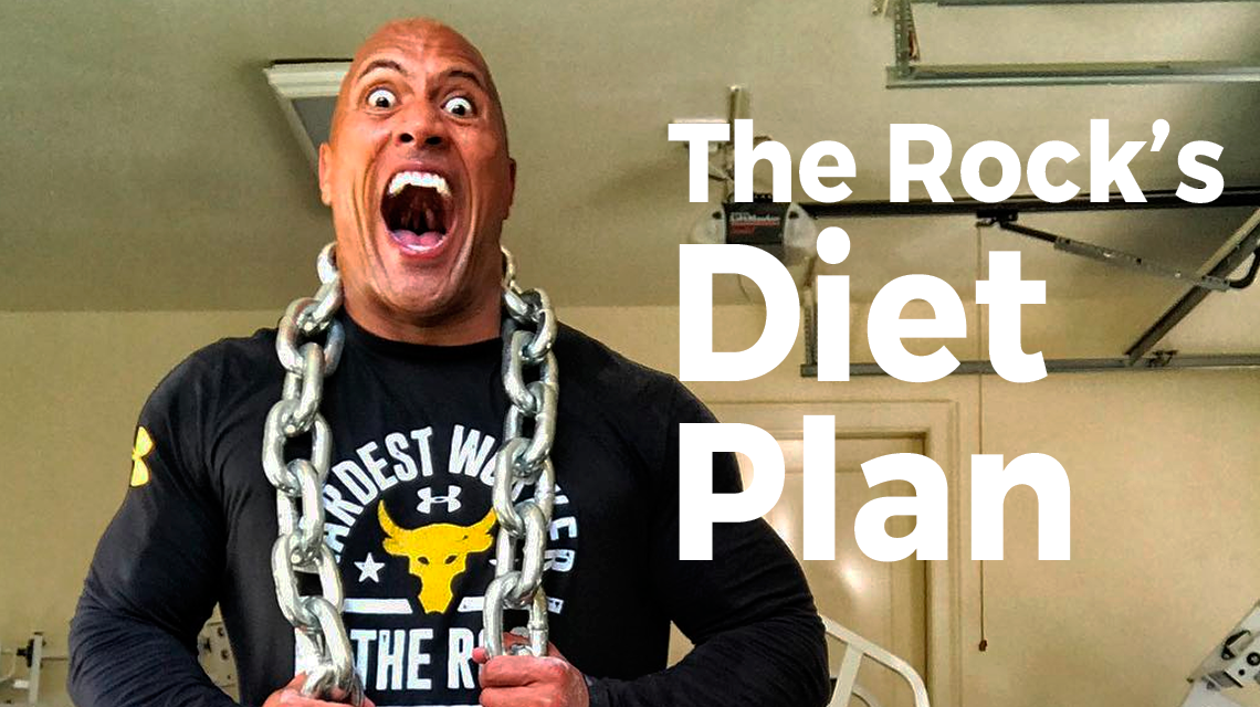 Dwayne “the Rock” Johnson S Daily Diet Eating 10 Pounds Of Food During The Day