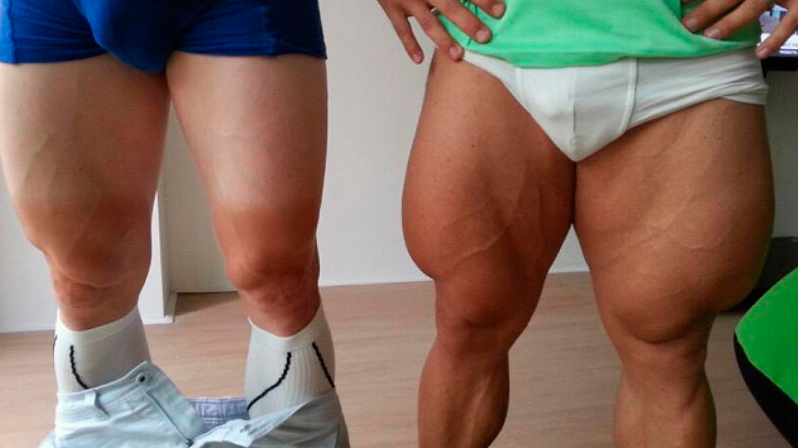 Robert Forstemann Cyclist with monster thighs