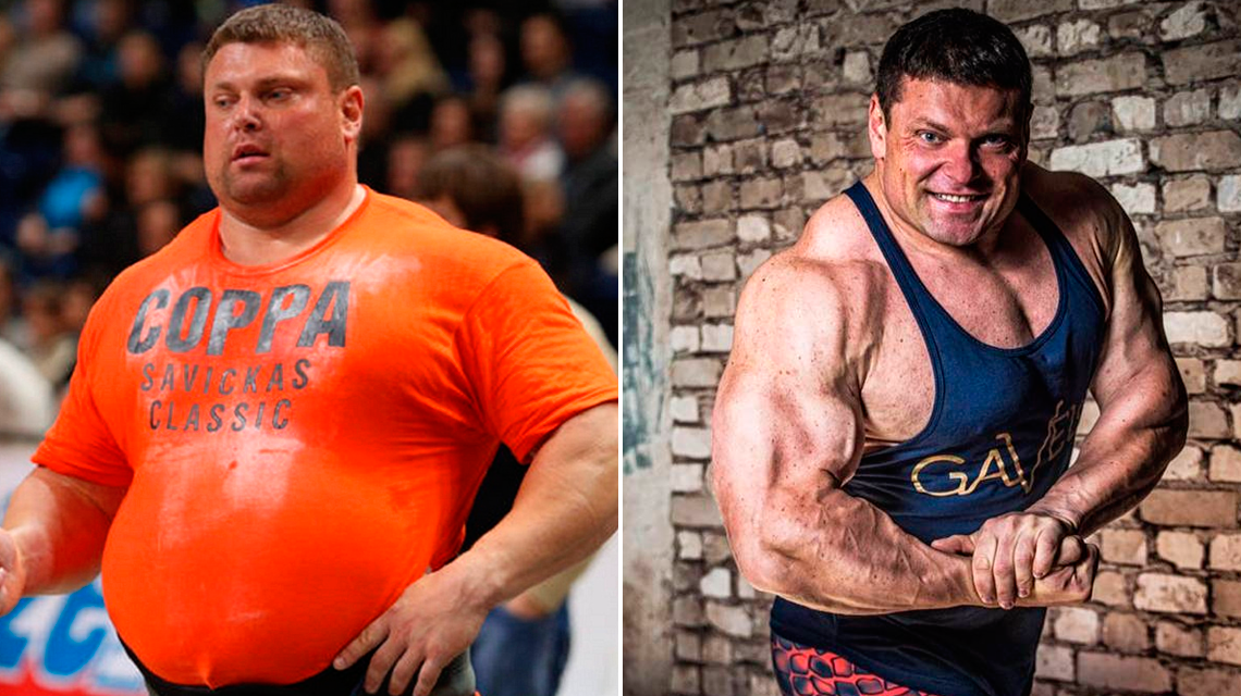 How Strongman Zydrunas Savickas Has Totally Transformed His Body