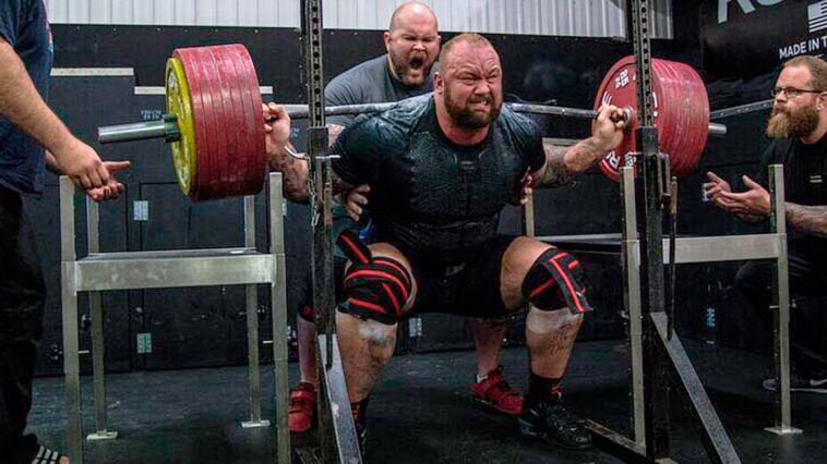 Hafthor Bjornsson a.k.a The Mountain, Squats 300 kg (661 lb) for Two Reps