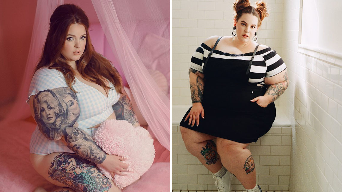 Tess Holliday the most popular plus size model in the world