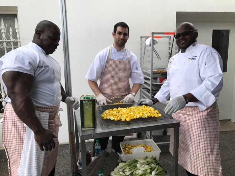 White House Chef Andre Rush Flexes His Viral Inch Biceps